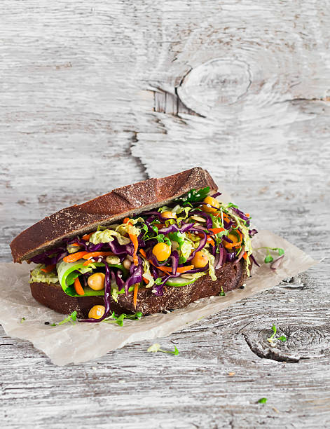 istock healthy vegetariancole slaw and a chickpea sandwich 519340566