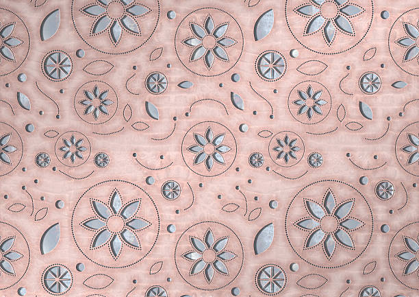 istock pink texture and background of stylized design lotus flowers(com 519341606