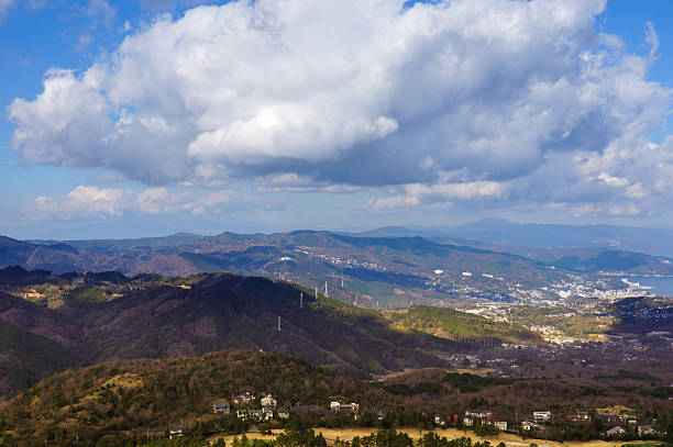 istock Top view from Mt. Omuro, Izu Peninsula 519343440