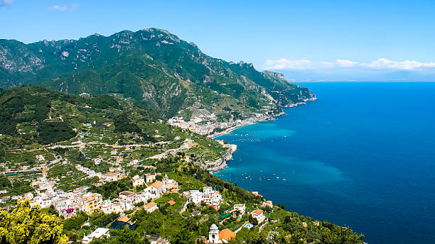 istock Panoramic view of the Amalfi Coast 519345700