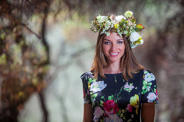 istock Woman and olive forest 519354466
