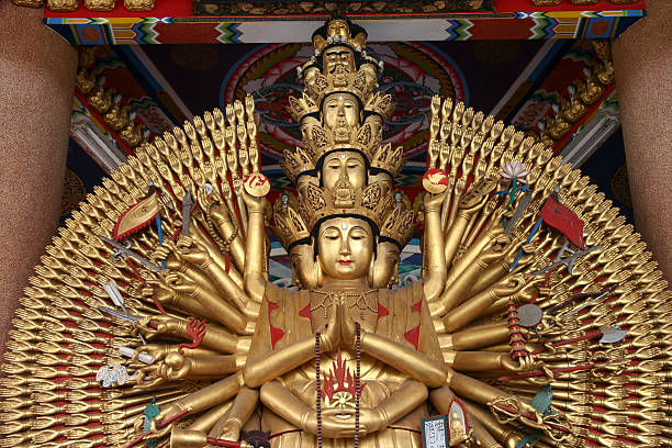 istock Golden Thousand hands Quan Yin 519354598