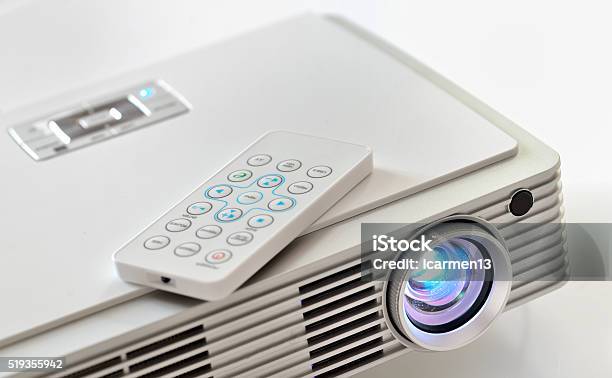 Home Cinema Led Projector Stock Photo - Download Image Now - Air Duct, Architectural Column, Business