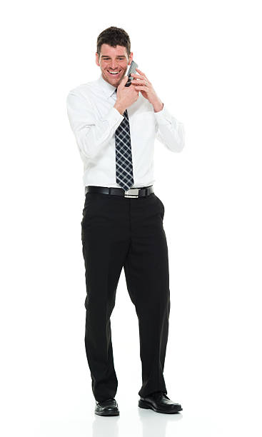 istock Businessman talking on mobile phone 519358432