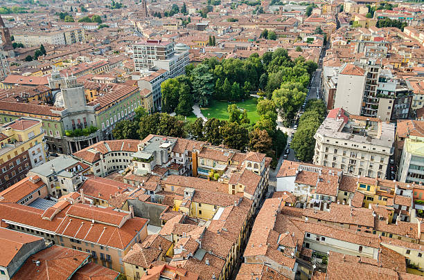istock Cremona, Italy, panorama from the Torrazzo 519358561