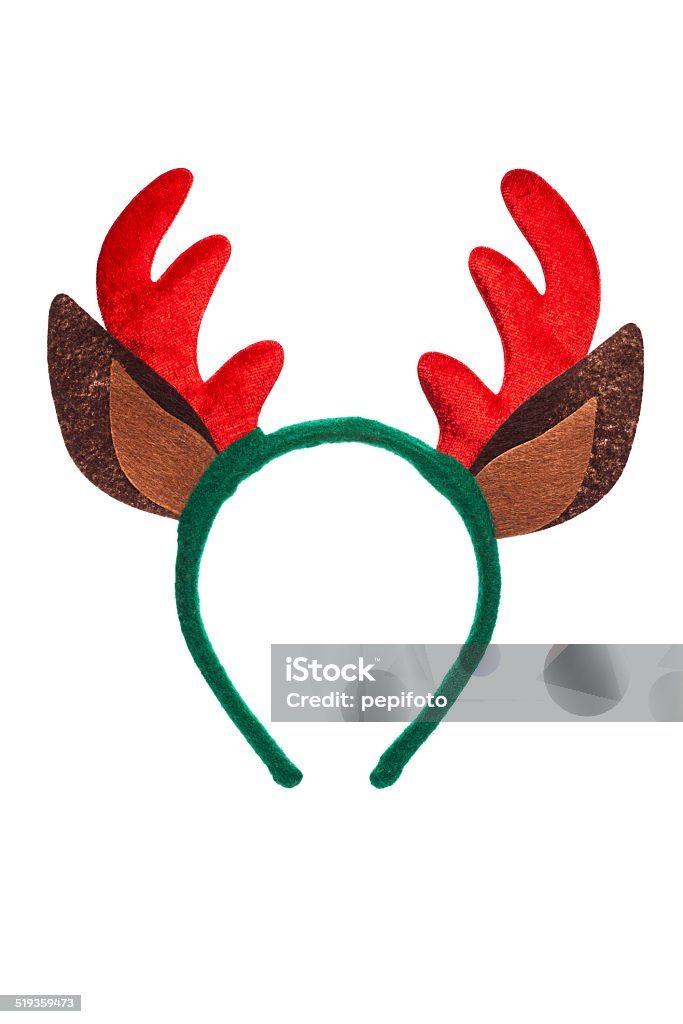 santa Rentier horns - Lizenzfrei Geweih Stock-Foto