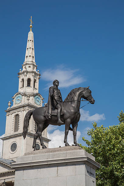 istock King George IV in Trafalager Square 519359761