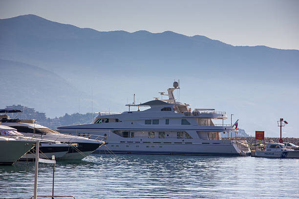 istock View on the pier with  boats in Budva. 519360548