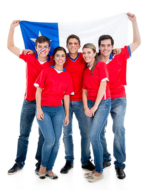 istock Chilean football fans 519361047