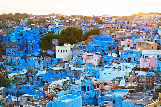 istock Rooftops of the Blue City, Jodhpur, India 519361149