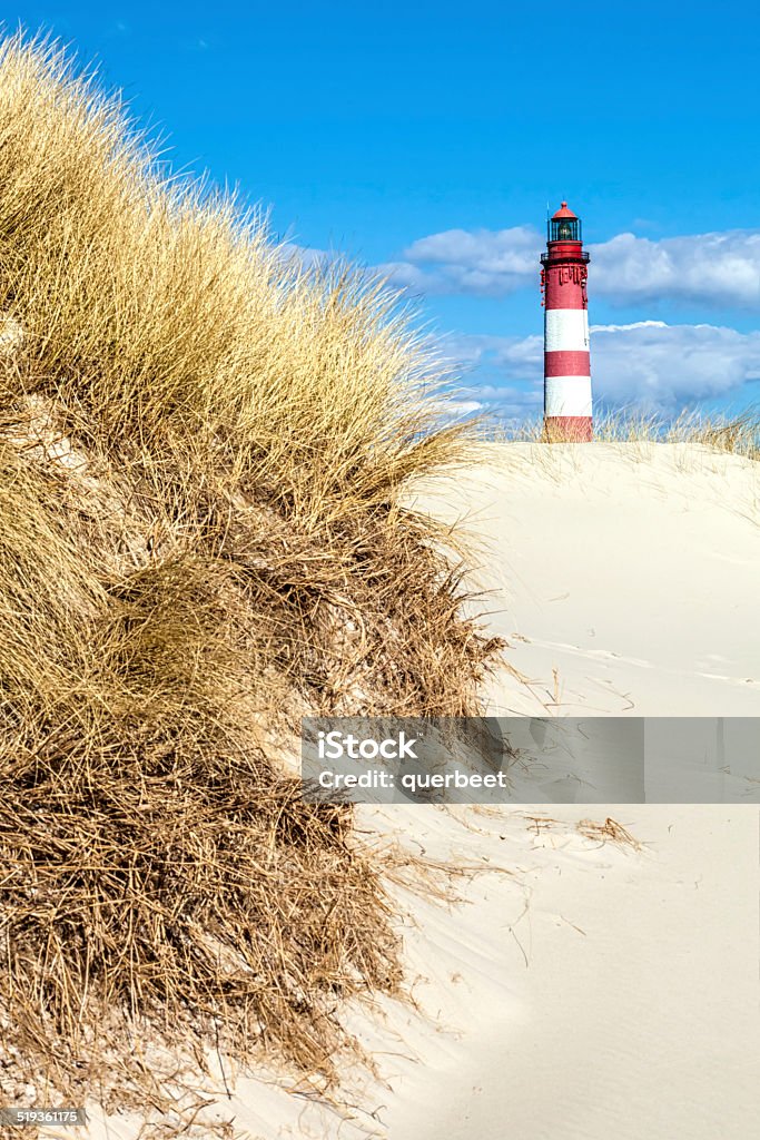 Leuchtturm von Amrum - Lizenzfrei Insel Amrum Stock-Foto