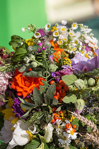 istock bouquets of flowers and herbs 519361323