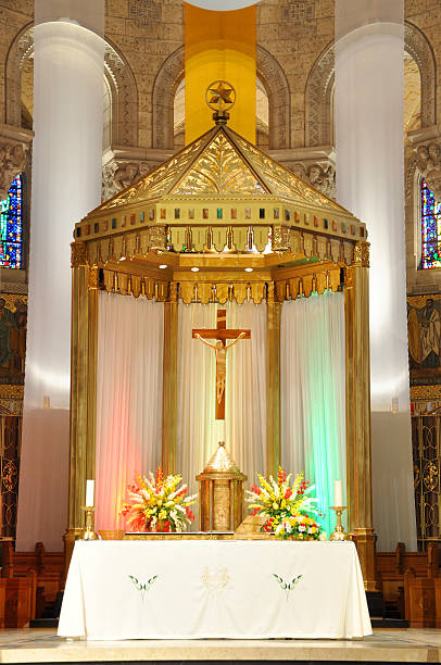 istock Basilica of Sainte-Anne-de-Beaupre, Quebec 519364527