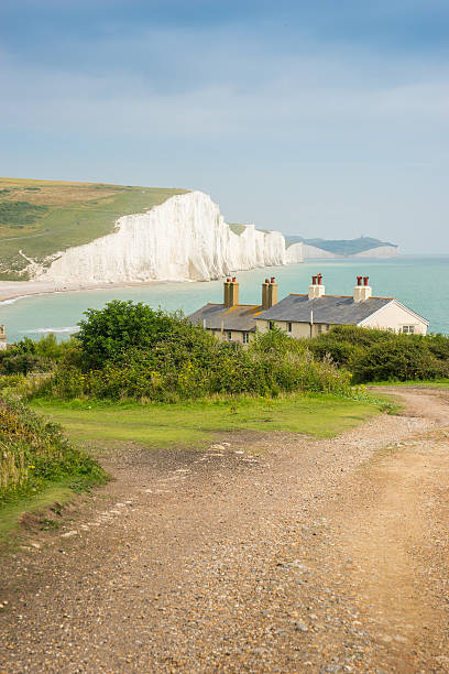 istock Cottages & 7 Seven Sisters, Brighton, England 519365369