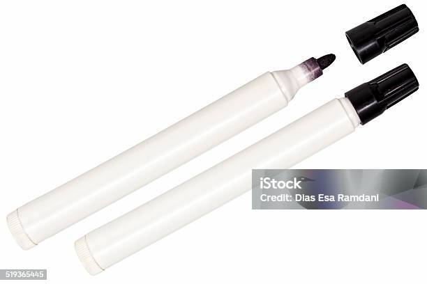 Black Marker Stock Photo - Download Image Now - Felt Tip Pen, Black Color, Felt - Textile