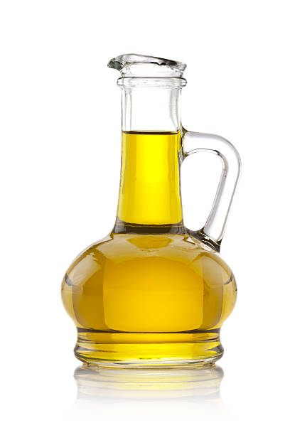 оливковое масло - cruet стоковые фото и изображения