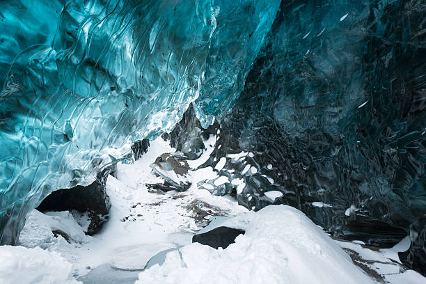 istock Inside the ice cave, Vatnajokull glacier, Iceland 519368318
