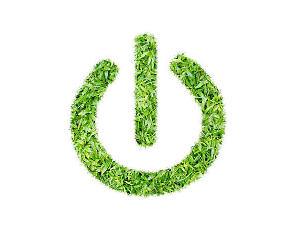 istock Green Turf Logo of Power (switch on off) 519381527