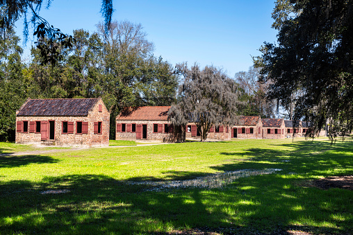 Boone Hall Plantation in Charleston South Carolina, USA.
