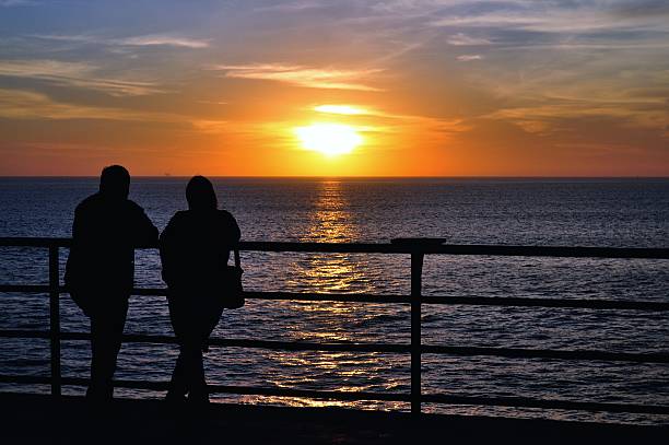 istock Sun Set at Huntington beach, California, USA 519387699