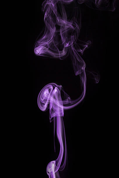 istock colorful smoke of Joss stick 519388047