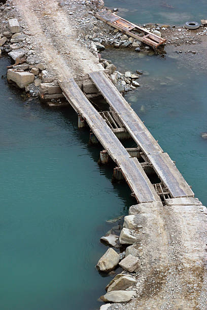 istock Bridge in the mountains, Georgia 519388264