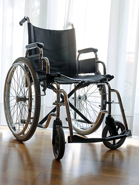 istock modern lightweight wheelchair to help disabled people 519391638