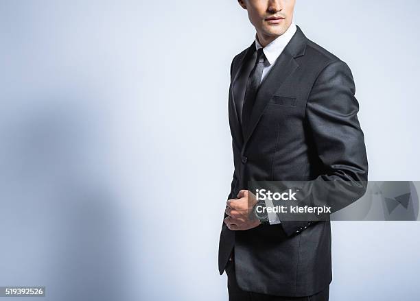 Man In Suit Stock Photo - Download Image Now - Suit, Men, Only Men