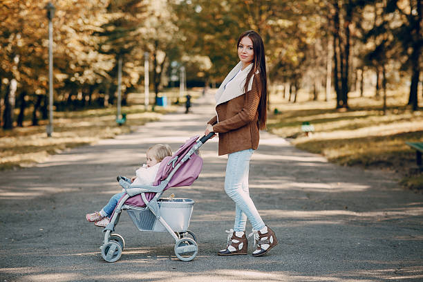 istock Family walk in the park 519396740
