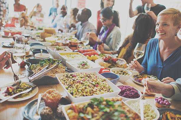 istock Buffet Dinner Dining Food Celebration Party Concept 519398324