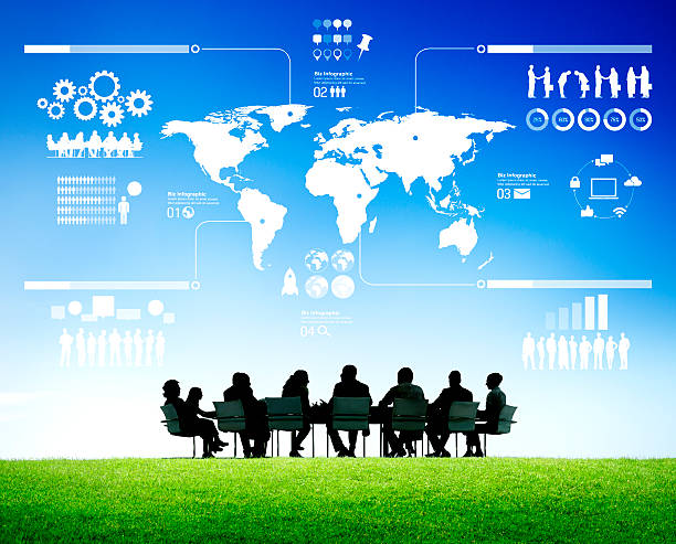 istock Group of Business Planning Analyst 519403343