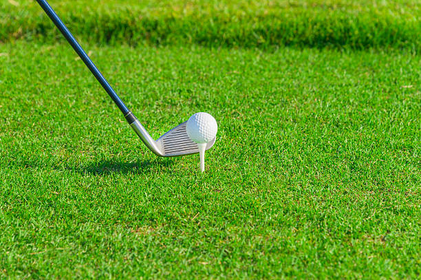 istock Golf club and ball in grass 519405869