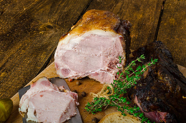 istock Slowly smoked meat and pickles 519408295
