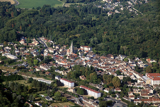 istock french small town aerial view 519408609