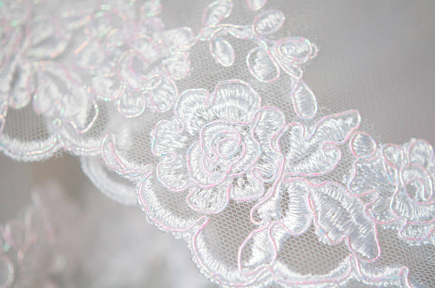 istock texture of a wedding dress 519423036