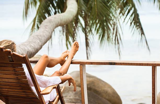 istock Young woman enjoys in morning 519426176