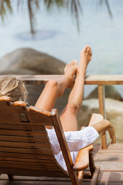 istock Young woman enjoys in morning 519426608