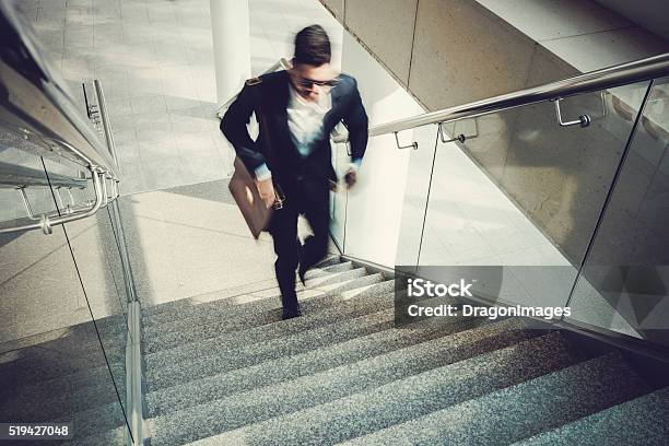 Going Upstairs Stock Photo - Download Image Now - Staircase, Running, Steps