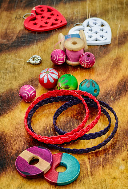 istock Colorful beads for bracelet 519428476