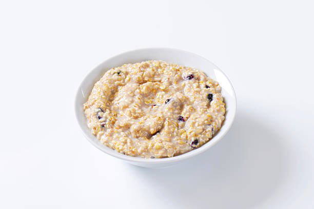 istock Whole grain oat porridge 519428988