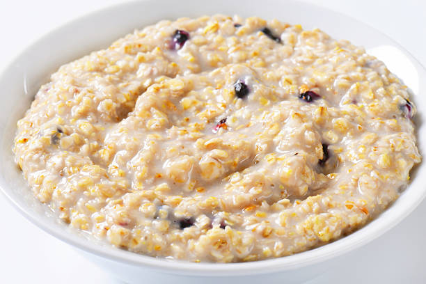 istock Whole grain oat porridge 519429042