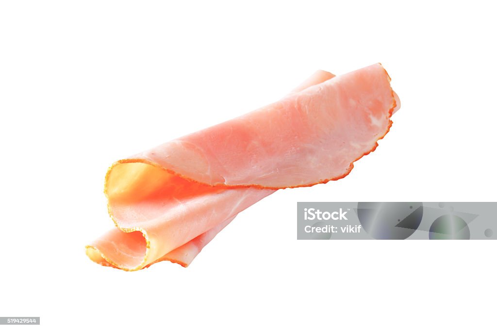 Rebanada de jamón - Foto de stock de Fiambre - Carne libre de derechos