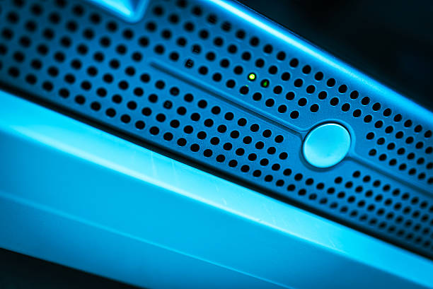 istock Storage servers in data room Domestic Room 519432030