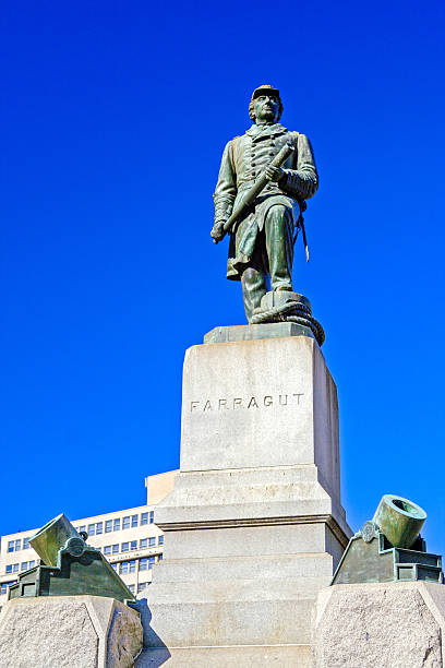 istock Statue of Admiral Farragut, Washington DC 519435099