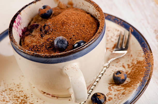 istock Blueberry  Microwave mug  Muffin 519435119
