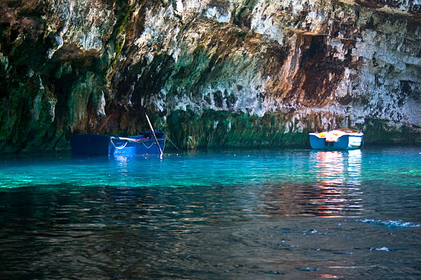 istock Melissani Lake, Kefalonia 519436491