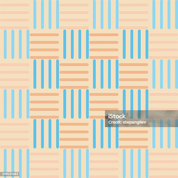 Abstract Pattern Weaving Stock Illustration - Download Image Now - Basket Weaving, Abstract, Blue