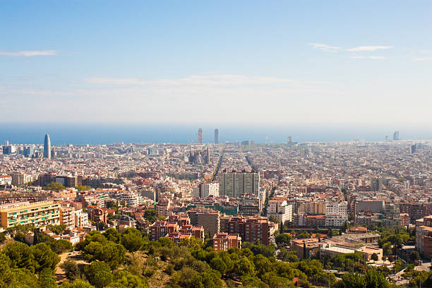 istock View of Barcelona 519440575