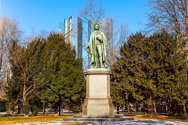istock statue of Friedrich Schiller in Frankfurt 519456555