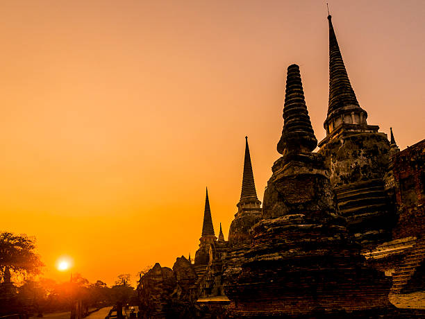 istock Wat Phra Si Sanphet at sunset Ayutthaya Thailand 519460590
